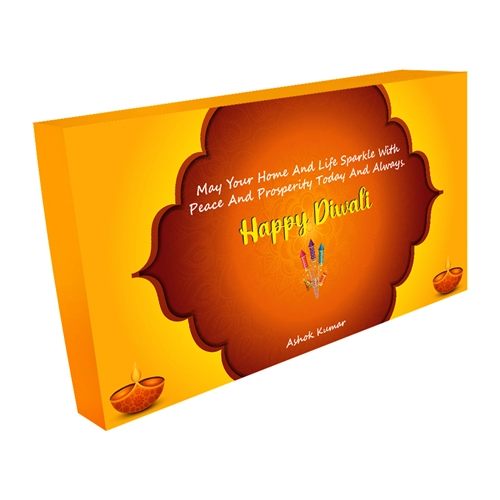 4 x 75 Grams Standard 4 Compartments Dry Fruit Gift Box | Personalize